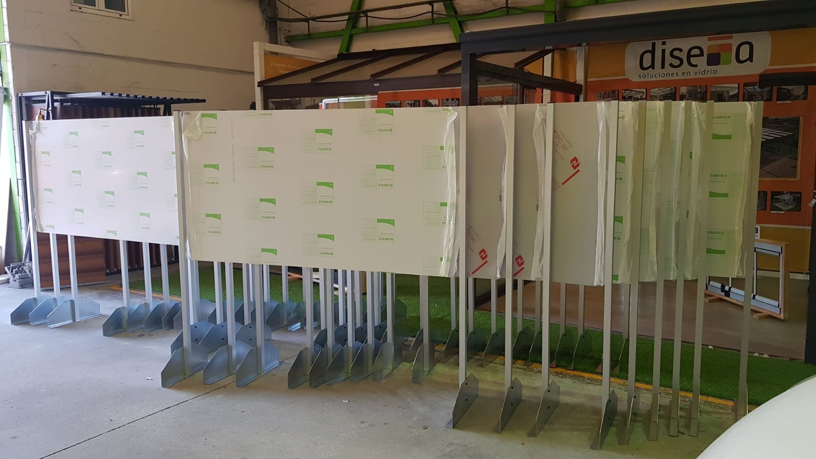 paroi de protection pour commerces